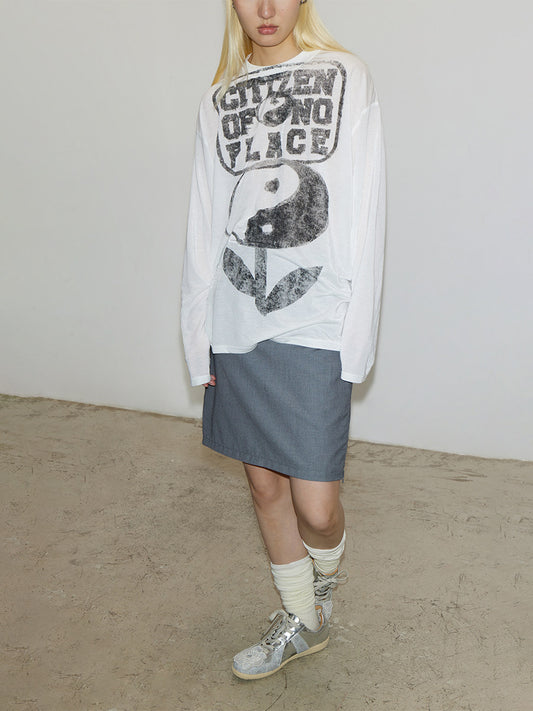 CONP Citizen of No Place Yin Yang Long Sleeve Tee
