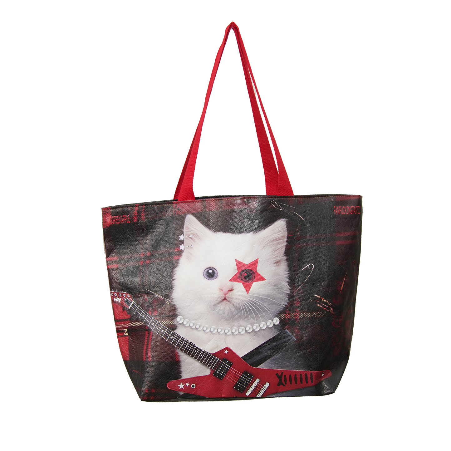 Oogreenapple Rock Meow Bag