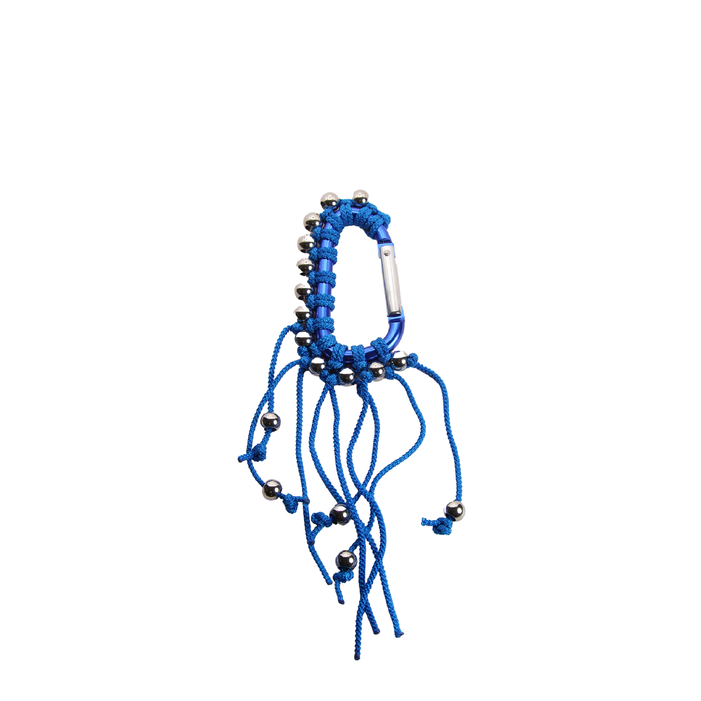 WACKYE Braided Carabiner Keychain Blu