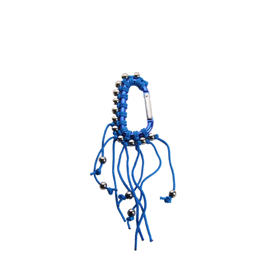 WACKYE Braided Carabiner Keychain Blu